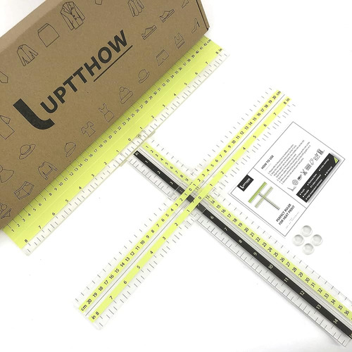 ~ Adicional? Uptthow T-shirt Alignment Ruler Guide Tool To C