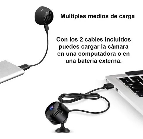 Mini Câmera Espiã Hd Detecta Movimento Micr