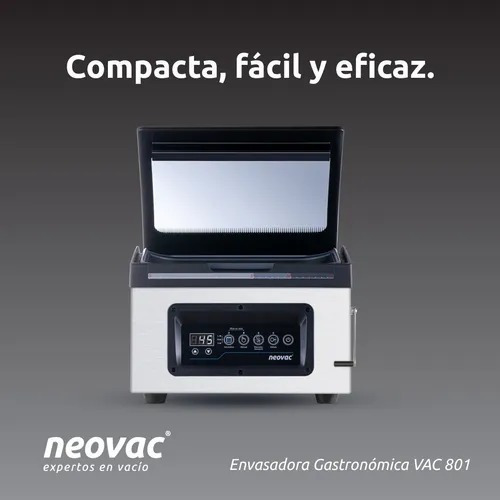 Imagen 5 de 8 de Selladora Al Vacío Neovac Máquina Envasadora Vac-801