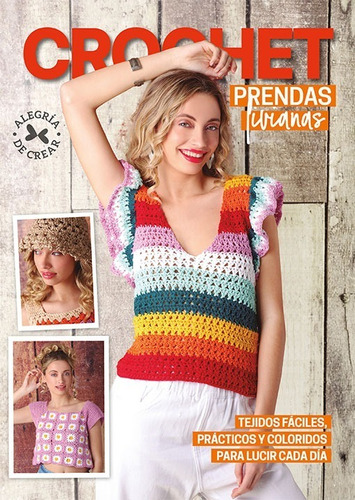 Revista Tejido Crochet Prendas Urbanas Fácil Y Práctico 