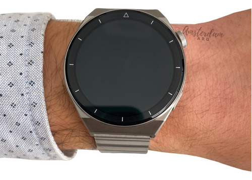 Reloj Smartwatch Mistral Mod Smt-gt3  M/acero  Amsterdamarg