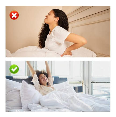 Soporte De Colchón Espuma Inclinada 15 Cm Para Cama