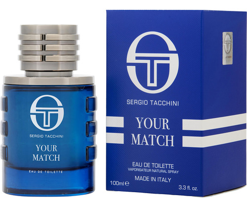 Perfume Sergio Tacchini Your Match Edt En Espray 100 Ml