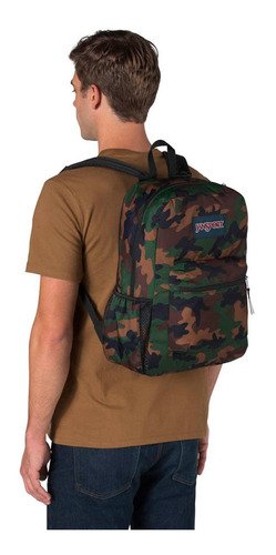 Mochila Jansport Cross Town Con Bolsillo Para Botella