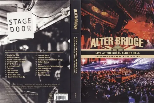 Alter Bridge - Live At The Royal Albert Hall + Cd Duplo