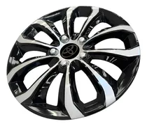 Comprar Jgo 4 Tapones Rin 16 Bicolor Tapas Polveras Toyota Corolla