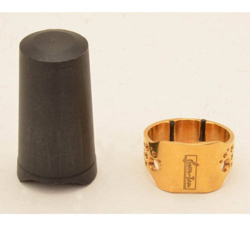 Abracadeira Sax Alto Ring Lig. Gold Boq .massa Ever-ton
