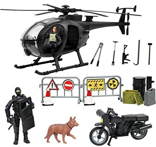 Haga Clic En N Play Militar Swat Elite Unidad De Rescate Hel