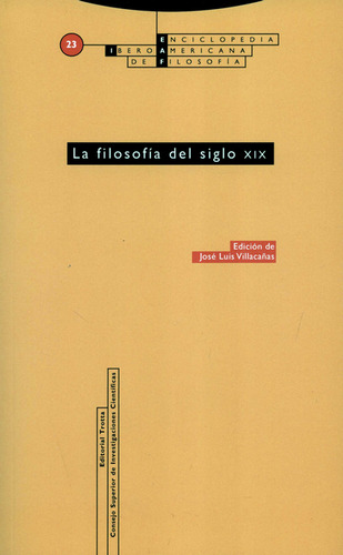 Filosofía Del Siglo Xix. Eiaf Vol.23, La