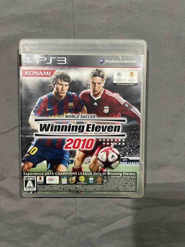 World Soccer Winning Eleven 2010 Para Ps3 Japones