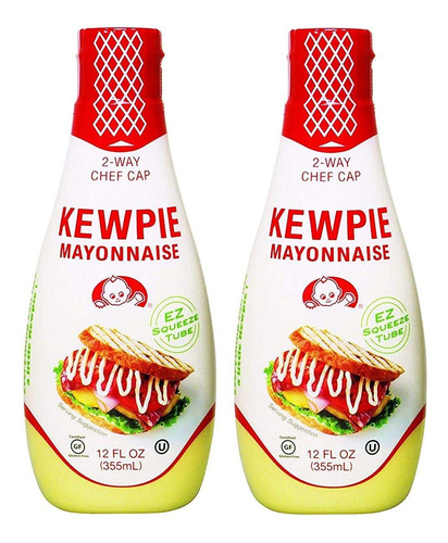 Botella Japonesa De Mayonesa Para Untar Sándwich - 12 Oz (pa