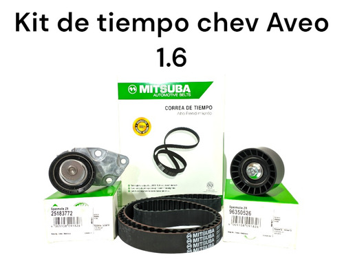 Kit De Tiempo Chev Aveo 1.6