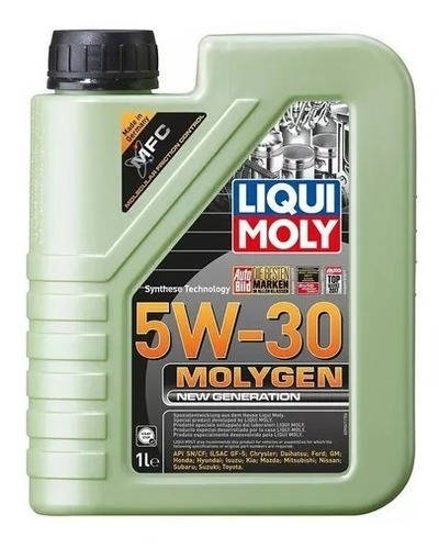 Liqui Moly 5w30 Molygen X 1l Aceite 100% Sintetico Distrymat