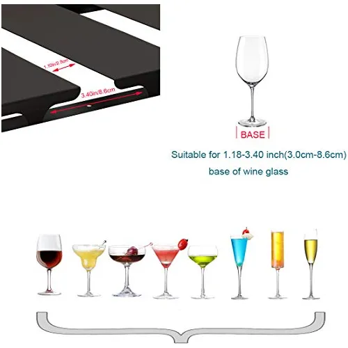 Soporte Para Copas De Vino Simve Para Colocar Debajo De Un E