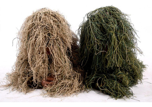 3d Ghillie Traje Francotirador Hoja Selva Bosque Madera Camu