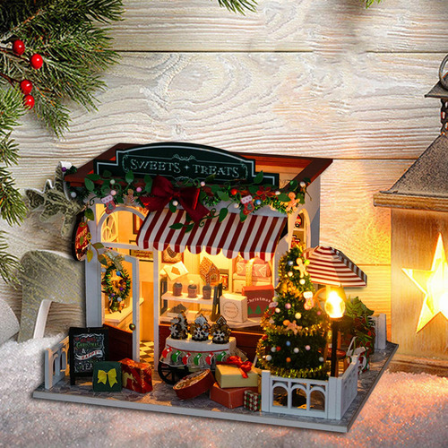 Kits De Casa De Muñecas En Miniatura Para Hacer Mismo, Casa