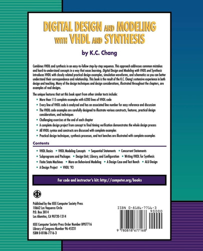Vhdl Diseño Digital Y Modelacion