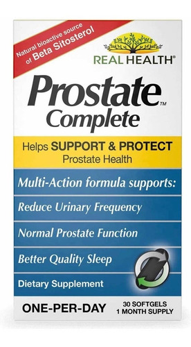 Imagen 1 de 7 de Suplemento Para Próstata (30 Softgels) Hecho En Usa