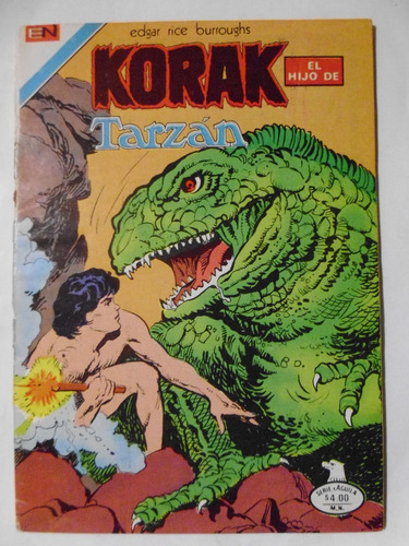 Korak, El Hijo De Tarzan  #2-77 Comic Novaro Mexico 1978