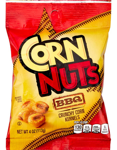 Corn Nuts Botana Bbq Crujiente 113g Importado 2 Pack
