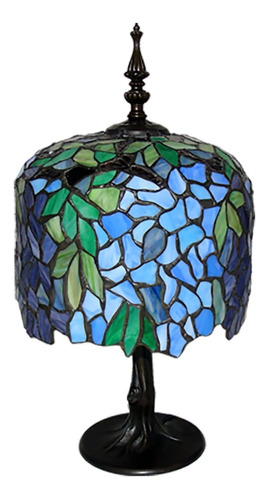 Crafts&home Lámpara De Buró Estilo Tiffany Wisteria Cascada