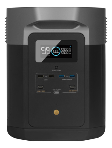 Ecoflow Generador Delta 2 Max 2400w + Panel Solar 400w