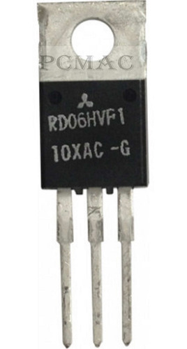 Transistor Rf Rd06hvf1 Para Transmisores Fm