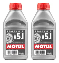 Comprar Kit Óleo Fluido Freio Motul Dot 5.1 Dot 5 500ml 2 Unidades