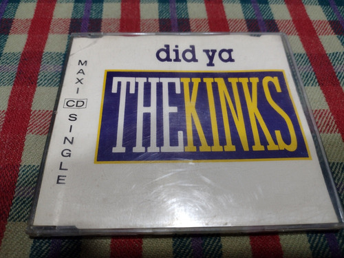 The Kinks / Did Ya Maxi Single Made In England (pe36)