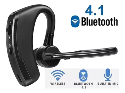 1pc Auricular Bluetooth Con Micrófono Para Reuniones