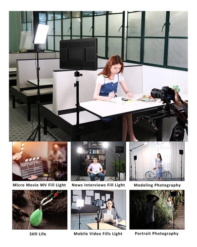Panel Estudio Luz De Relleno Pl-26 Panel Video Fotografía