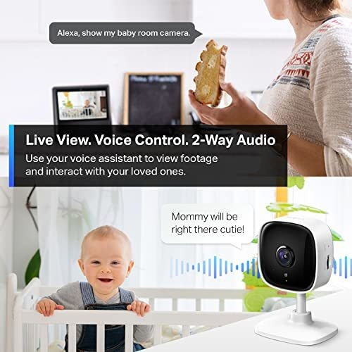 Imagen 4 de 5 de Camara De Seguridad Interior Tp-link Tapo 2k Con Audio