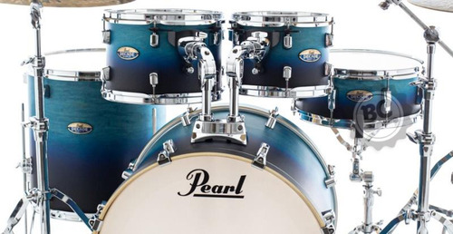 Bateria Pearl Decade Maple Azure 20,10,12,14 Ferragens