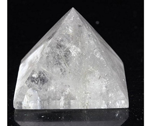 Pirámide De Cristal De Cuarzo Claro De 1  A 1 1/4  (f)