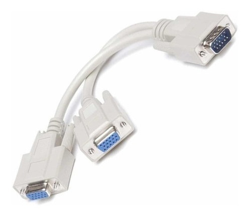 Cable Splitter Vga Macho A 2 Vga Hembra Convertidor