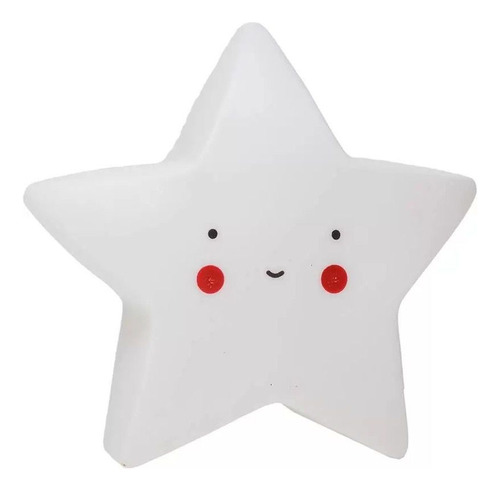 Lámpara Velador Luz Noche Led Estrella Infantil Niños 