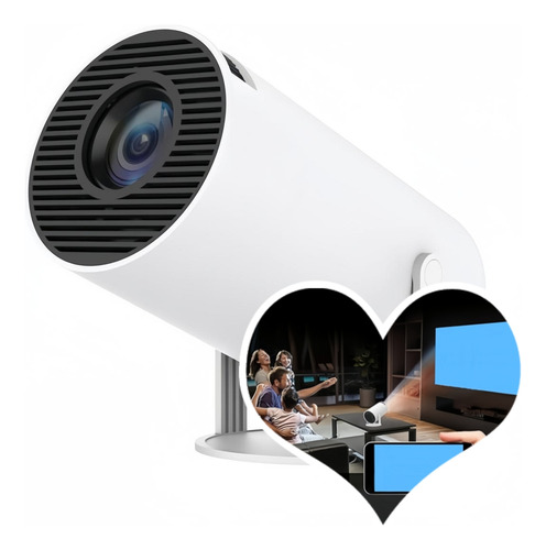 Proyector Mini Asecam Smart Tv Baratos Hy200, Android Wifi