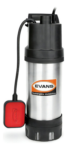 Bomba Sumergible Doméstica Evans 3/4hp 20-40 Psi 127v 1f 