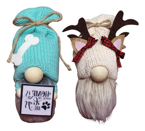 Muñeca De Navidad, Papá Noel, Enano, Peluche, Decoración Del