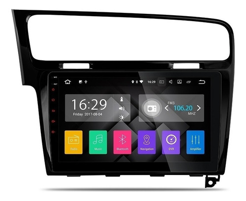 Volkswagen Golf Gti 2015-2017 Estereo Android Gps Touch Wifi