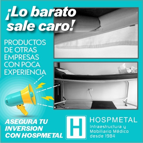 Imagen 2 de 6 de Camilla De Exploraciòn +mesa De Curaciones +`gradilla