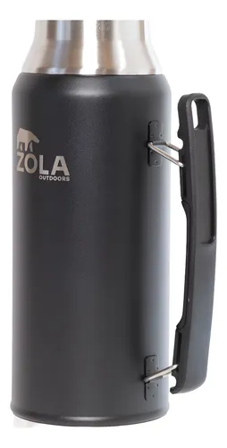 Termo Mate Edition 1.2 Litros Pico Cebador Zola Acero Inox