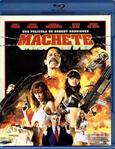 Machete Robert Rodriguez Pelicula Blu-ray Original Sellada