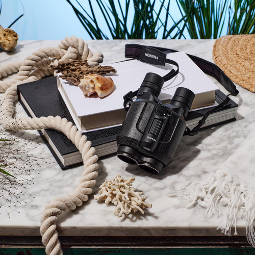 Binóculos Fujinon Fujifilm Techno-stabi Ts 12x28wp Com Stabi