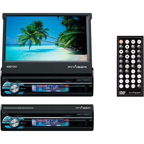 Dvd Automotivo Multimídia Phaser Ard7201 7 Usb/sd Com Contr