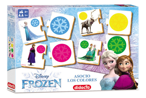 Didacta Asocio Colores En Madera Frozen Flaber