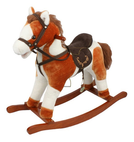 Caballo De Peluche Mecedor Con Sonido. Phi Phi Toys