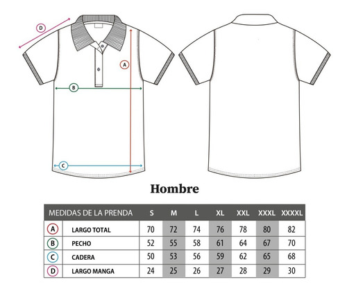 Imagen 6 de 7 de Polera Piqué Premium Textura Suave M/c Hombre Uv+