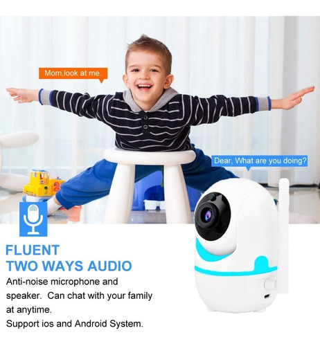 Imagen 2 de 7 de Camara Wifi Interior 2mp Icsee + Micro Sd C10 64gb Epa
