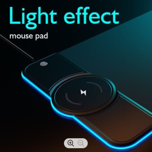 Imagen 8 de 10 de Mouse Pad Gamer Gaming Rgb 80*30*4m Con Cargador Inalámbrico